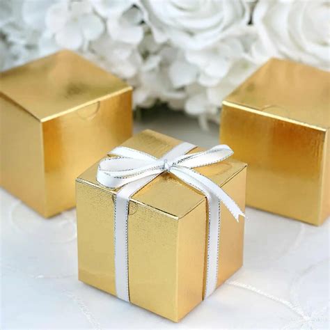 metallic gold gift boxes|square metal tin gift boxes.